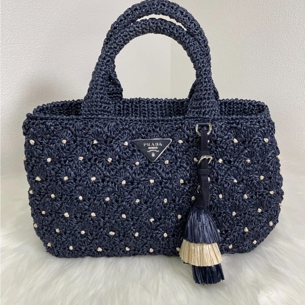 Prada Raffia Bag